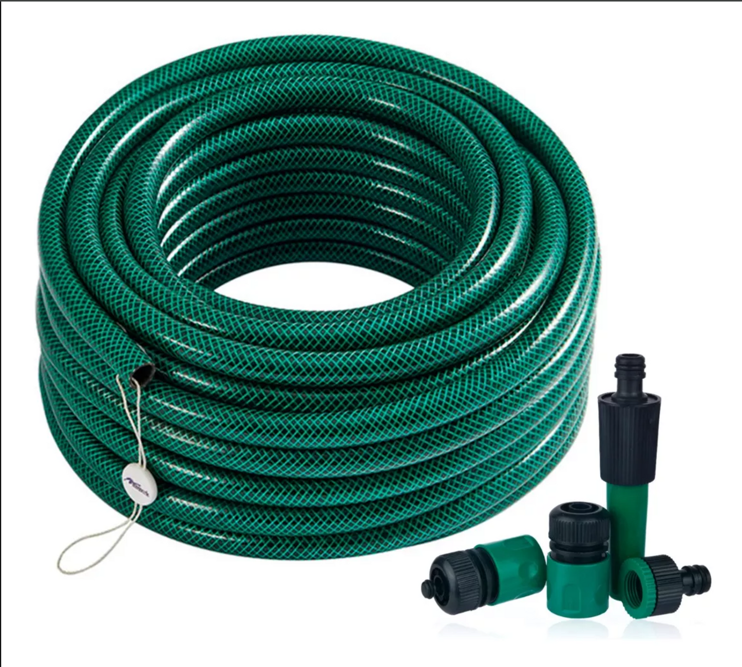 Kit Manguera 50m jardin 2mm Pulgadas 3/4